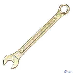 Rexant (12-5804-2) Ключ комбинированный 9мм, желтый цинк