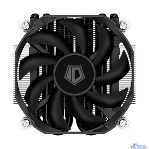 Cooler ID-Cooling IS-30i BLACK LGA1700/1200/115X низкопрофильный высота 30mm (36шт/кор, TDP 100W, PWM, 4 тепл.трубки прямого контакта, FAN 92mm) BOX