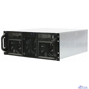 Procase RE411-D2H14-C-48 Корпус 4U server case,2x5.25+14HDD,черный,без блока питания,глубина 480мм,MB CEB 12"x10,5" [RE411-D2H14-C-48]