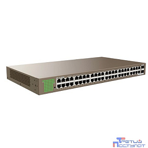IP-COM G1050F Коммутатор в стойку, 48*1Gbit RJ45, 2*SFP 1Gbit