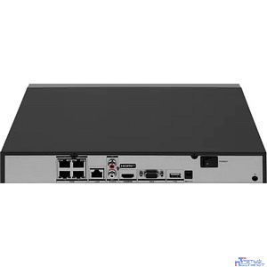 HIKVISION DS-7604NXI-K1/4P(B) 4-х канальный IP-видеорегистратор c PoE Видеовход: 4 канала; Декодирующая способность до 1 канала @ 12 Мп, 2 каналов @ 8 Мп, 4 каналов @ 4 Мп или 8 каналов @ 10