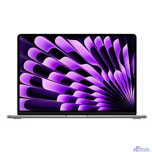 Apple MacBook Air 15-inch 2024 [MXD13LL/A] (КЛАВ.РУС.ГРАВ.) Space Grey 15.3" Liquid Retina {(2880x1864) M3 8C CPU 10C GPU/16GB/512GB SSD/рекоменд.переходник 1991284} (A3114) (США)