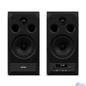 SVEN АС MC-20, чёрный (90 Вт, FM-тюнер, USB/microSD, дисплей, ПДУ, Bluetooth, Optical)