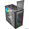 Powercase Mistral Micro D3B ARGB, Tempered Glass, 2x 140mm ARGB PWM+1x 120mm ARGB PWM, чёрный, mATX (CMMDB-A3)