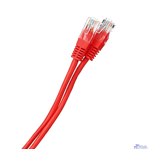 Aopen Патчкорд литой Aopen/Qust UTP кат.5е 10м красный <ANP511_10M_R>