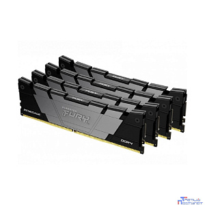 Kingston 128GB 3600MHz DDR4 CL18 DIMM (Kit of 4) FURY Renegade Black KF436C18RB2K4/128
