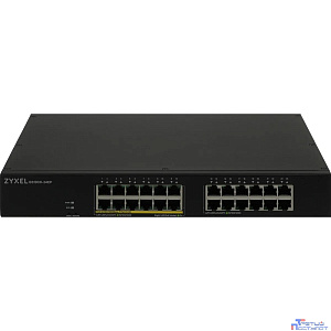 ZYXEL GS1900-24EP-EU0101F Коммутатор 24G 12PoE+ 130W управляемый