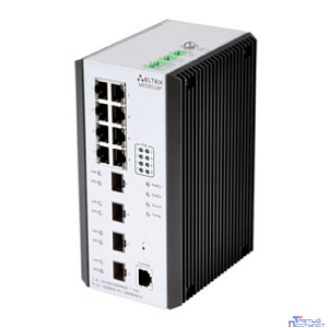 ELTEX MES3510P Ethernet-коммутатор 8 портов 10/100/1000BASE-T (PoE/PoE+), 4 порта 100BASE-FX/1000BASE-X (SFP), L3