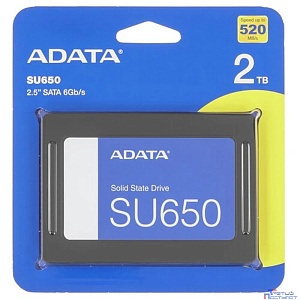 A-DATA SSD 2TB ASU650SS-2TT-R Ultimate SU650 3D NAND, IOPS 40000/65000 { SATA III}