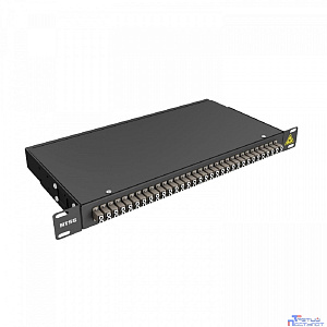 NTSS Кросс 19" NTSS PREMIUM, предсобранный 1U, 32 порта LC/UPC duplex, 62,5/125 мкм, (сплошная панель, розетки, сплайс 2шт, КДЗС, пигтейлы), черный, RAL9005 NTSS-RFOB-PM-1U-32-2LC/U-62.5-SP1.5G0A-BL