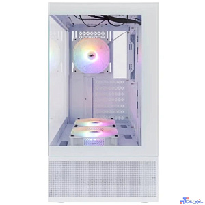 1STPLAYER MIKU Mi7-A White / ATX / 3x120mm LED fans / Mi7-A-WH-2F1R-W-1F1-W