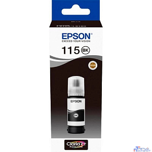 EPSON C13T07C14A  Контейнер 115 с черными пигментными чернилами для L8160/L8180
