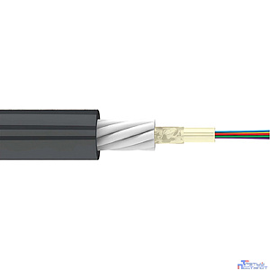 Cabeus STW-9-01x08-ARM-FB-PE-OUT Кабель волоконно-оптический 9/125 одномодовый, 8 волокна, loose tube, бронированный стеклопластиковыми прутками, для внешней прокладки, в грунт (-40C ~ +70), PE, черны