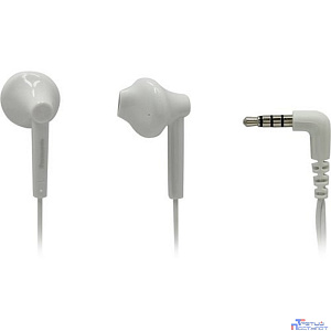 Panasonic RP-TCM55GC-W внутриканальные 10-24000Гц 1.2м 3.5мм 109дБ микрофон белые [RP-TCM55GC-W]