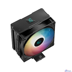 Устройство охлаждения(кулер) Deepcool AG400 Digital Bk ARGB Soc-AM5/AM4/1151/1200/1700 черный 4-pin 31.6dB Al+Cu LCD 220W 636gr Ret (R-AG400-BKADMN-G-1)
