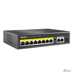 Netis P110GH Коммутатор 10PORT 10/100M 8POE+2XGE+SFP
