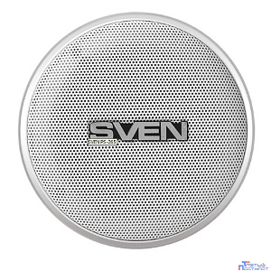 SVEN PS-265, белый (10 Вт, TWS, Bluetooth, FM, USB, microSD, 2000мА*ч)