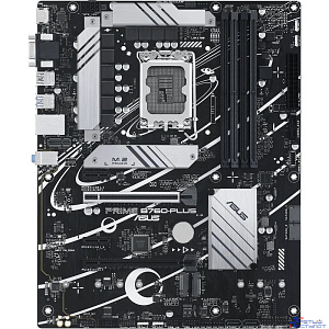 ASUS PRIME B760-PLUS (Socket 1700, ATX, 4xDDR5(192GB), DP/HDMI, 2xPCIe 4.0x16/1xPCIe 4.0, 1xLAN (2.5GbE), 4xSATA 6Gb/s, 3xM.2, 2xUSB 3.2, 4xUSB 2.0, 1xPS/2) 90MB1EF0-M1EAY0