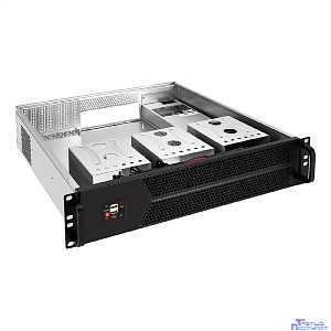 Exegate EX298483RUS Серверный корпус ExeGate Pro 2U450-06 <RM 19", высота 2U, глубина 450, БП 2U-1000ADS, 2*USB>