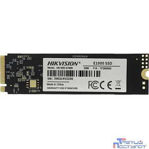Накопитель SSD Hikvision SATA III 512Gb HS-SSD-E1000/512G M.2 2280