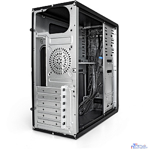 Exegate EX283214RUS Корпус Miditower ExeGate CP-603UB Black, ATX, <без БП>, 2*USB+2*USB3.0, Audio, замок блокировки кнопки питания