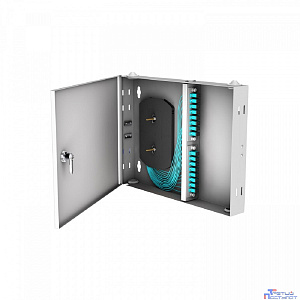 NTSS Кросс настенный NTSS PREMIUM предсобранный, 12 портов SC/UPC, 50/125 мкм ОМ3, (сплайс, пигтейлы, кдзс, планки, адаптеры) NTSS-WFOB-PM-12-SC/U-503-SP1.5G1A