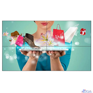 LCD PHILIPS 55" 55BDL2105X Профессиональный дисплей для видеостен {1920х1080 1200:1 500cd проходной DP OPS, стык 3,5 мм}