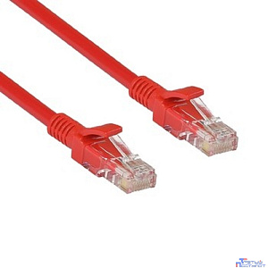 Exegate EX282034RUS Патч-корд UTP-RJ45-RJ45-5e-5M-RD, UTP, cat.5e, 5м, красный
