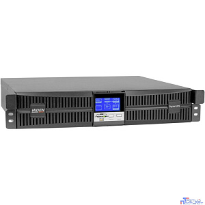 ИБП HIDEN EXPERT UDC9202H-RT, внешние акб= 72В (6 АКБ), ЗУ 8A, 2 kVA/1,8 kW {С двойным преобразованием Rack/Tower 2U 2000 ВА / 1800 Вт, 6 розеток IEC-320 С13, SNMP}
