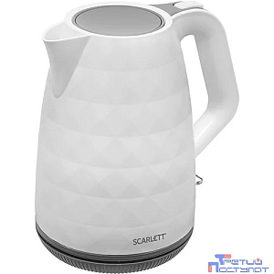 Scarlett SC-EK18P49 Чайник (белый/серый)