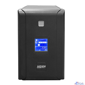 ИБП HIDEN EXPERT ULI2000C 2000ВА/1200Вт {Линейно-интерактивный, 8xIEC C13 LCD, USB, встроенные АКБ 2x12B/9Ач} {УТ-00002464}