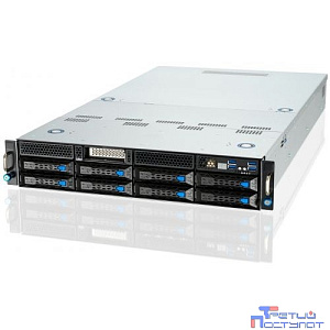 Asus Платформа системного блока ASUS ESC4000-E10 up to 205W, 2x SFF8643 on the  backplane, 8x 3,5 trays, 8x NVMe support, 2x 1600W PSU, (274285)
