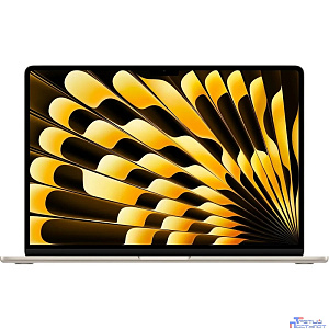 Apple MacBook Air 15-inch 2025 [MW1K3HN/A] (КЛАВ.РУС.ГРАВ.) Starlight 15.3" Liquid Retina {(2880x1864) M4 10C CPU 10C GPU/16GB/512GB SSD/рекоменд.переход.1979059/1991284} (A3241)