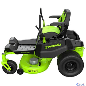 Greenworks Zero Turn CrossoverT GC82ZT107 Райдер садовый аккумуляторный с нулевым радиусом разворота, бесщеточная 82V, без АКБ и ЗУ [7404107]