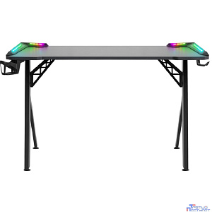 Игровой компьютерный стол Gamer RGB,подвес круж+гарн.,черн,120 DEFENDER (64330)
