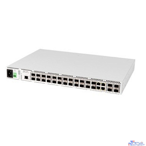ELTEX MES2300B-24F Коммутатор L3, 20 портов 1000BASE-X/100BASE-FX (SFP), 4 порта 10/100/1000BASE-T/1000BASE-X/100BASE-FX Combo, 4 порта 10GBASE-R (SFP+)/1000BASE-X (SFP), консольный порт RS-232 (RJ-45