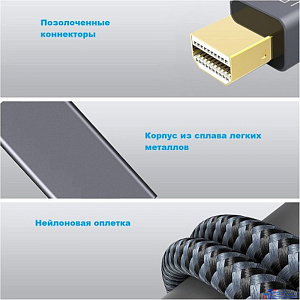 KS-is KS-567 Адаптер 8K miniDP M на HDMI 15 F  (KS-567)