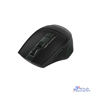 Мышь A4 Fstyler FB35 зеленый/черный оптическая (2000dpi) беспроводная BT/Radio USB (6but) {1379899}