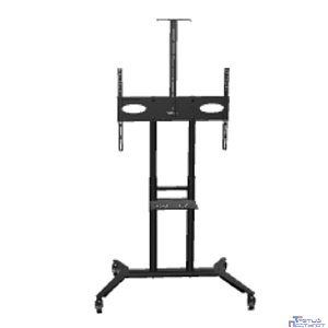 ONKRON мобильная стойка для ТВ 55"-90", макс 75кг, чёрная TS1871