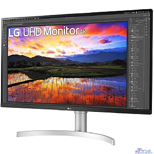 LCD LG 31.5'' 32UN650K-W {IPS 3840x2160 60Hz 5ms 380cd 1000:1 2xHDMI2.0 DisplayPort1.4 2x5W FreeSync VESA}
