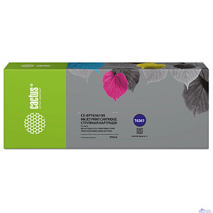 Картридж струйный Cactus CS-EPT636100 T6361 черный (700мл) для Epson Stylus PRO 7700/7890/7900/9700