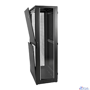 ЦМО Шкаф телекоммуникационный напольный 42U (600x800) дверь стекло, цвет чёрный  (ШТК-М-42.6.8-1ААА-9005) (3 коробки)