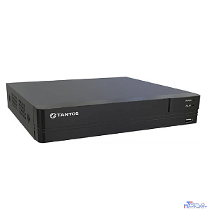 Видеорегистратор Tantos TSr-NV08155P сетевой 8 канальный для IP камер со встроенным 8 портовым PoE коммутатором