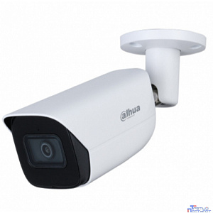 DAHUA DH-IPC-HFW3241EP-S-0360B-S2 Уличная цилиндрическая IP-видеокамера 2Мп, 1/2.8” CMOS, объектив 3.6мм, видеоаналитика, микрофон, ИК 50м, IP67, металл