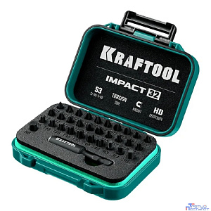 Набор бит Kraftool IMPACT-32,  универсальные,  32шт [26066-h32]