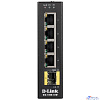 D-Link DIS-100G-5SW/A1A Промышленный неуправляемый коммутатор с 4 портами 10/100/1000Base-T, 1 портом 1000Base-X SFP, функцией энергосбережения и поддержкой QoS