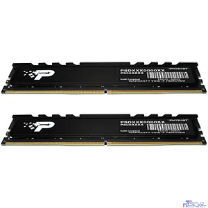 Память DDR5 2x8GB 4800MHz Patriot PSP516G4800KH1 Signature Premium RTL PC5-38400 CL40 DIMM 288-pin 1.1В kit single rank с радиатором Ret