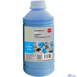 Чернила Cactus CS-I-PFI030C-1L PFI-030 голубой1000мл для Canon imagePROGRAF TA-20/30