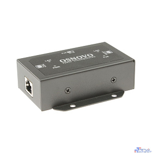 E-PoE/1G(90W) PoE удлинитель 10M/100M/1000M Gigabit Ethernet до 700м (потребуется 6 устройств).