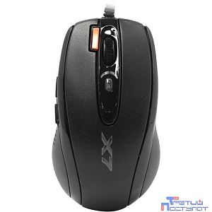 Мышь A4Tech X-7120 черный оптическая (2000dpi) USB2.0 (7but)
